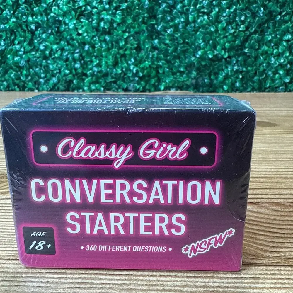 New Girls Night Conversation Starter Cards 360 Fun & Spicy Questions Gift Game